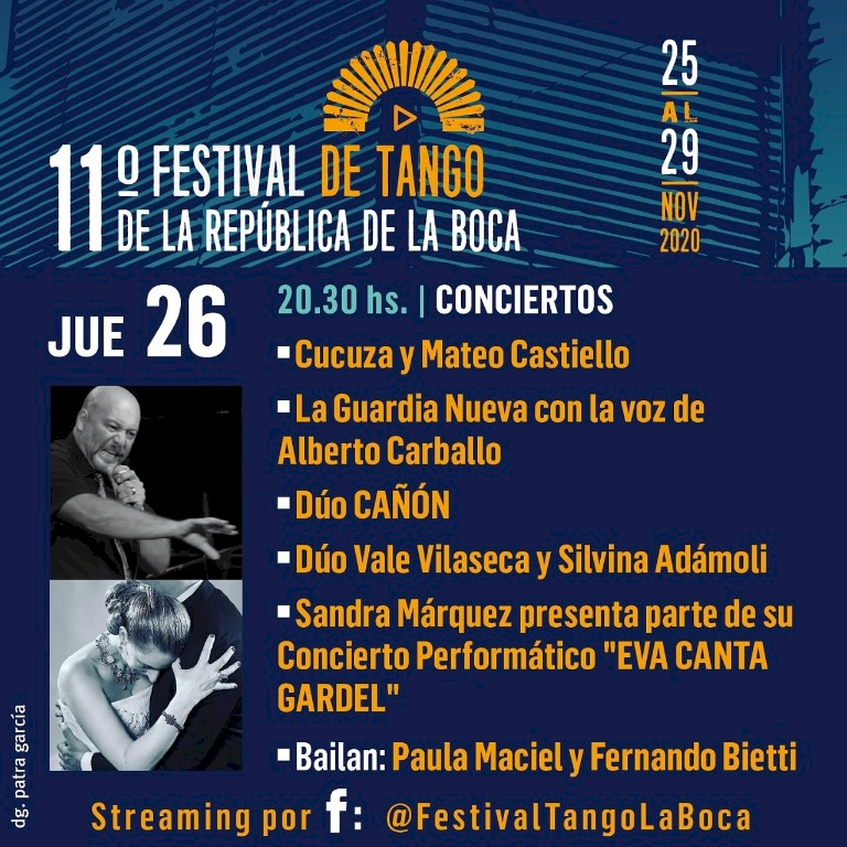 11° Festival de Tango de la República de La Boca - Día 2