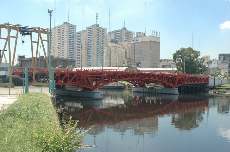 Reabrieron el puente viejo