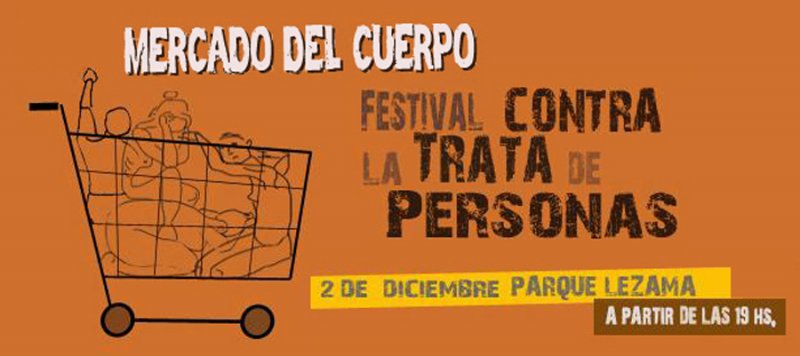 Festival contra la trata en el Parque Lezama