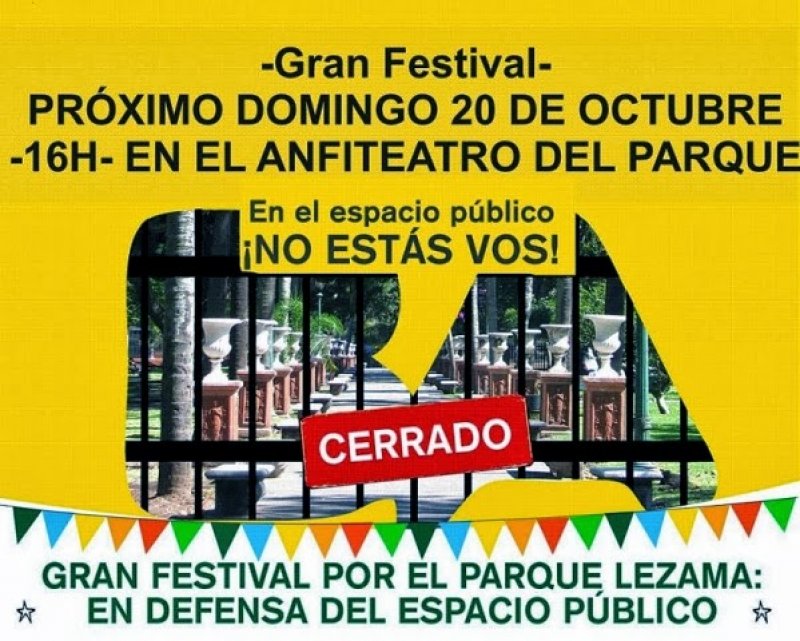 Festival en defensa del espacio público