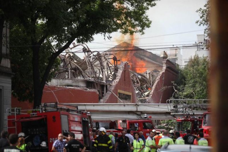 Trágico incendio en Barracas