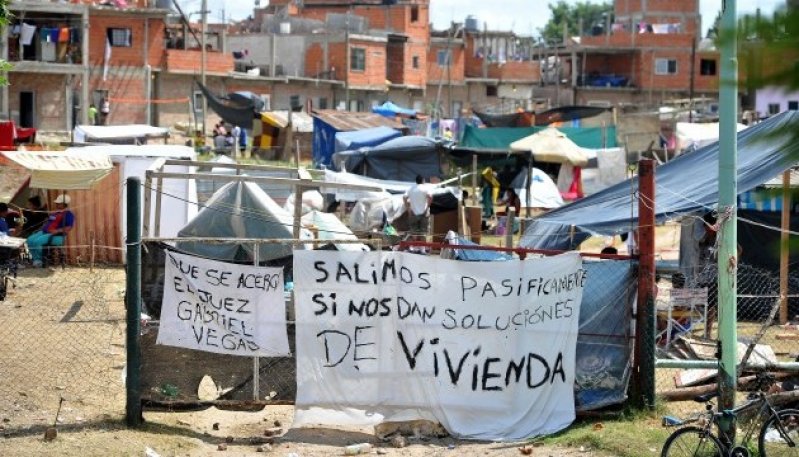 Marcha por la urbanización de las villas porteñas