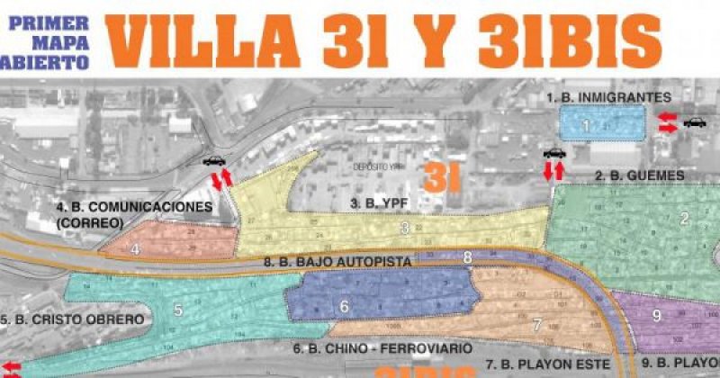 Adolescentes de la villa 31 crearon el primer “mapa abierto” del barrio