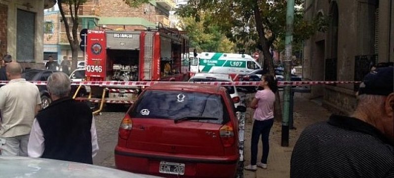 Dos niños murieron en el incendio de un taller clandestino en Floresta