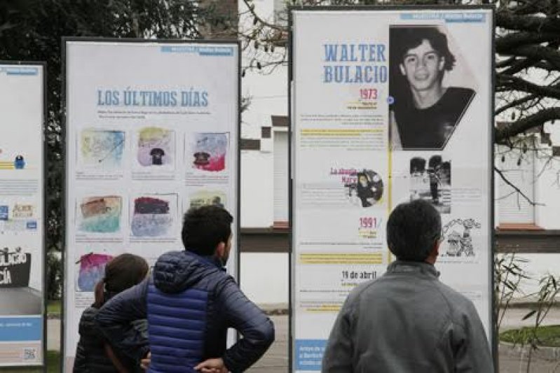 Muestra homanaje a Walter Bulacio