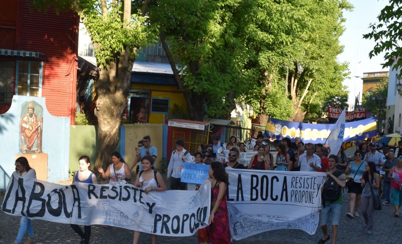 La Boca en la calle 