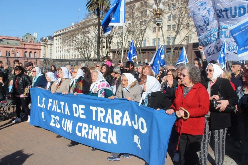 Vuelve la Resistencia a la Plaza de Mayo 