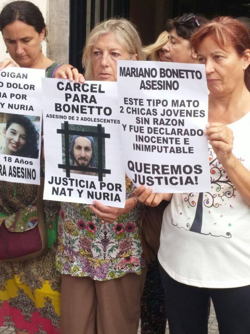 La Cámara revocó el fallo que declaraba inimputable al asesino de Nuria y Natalia