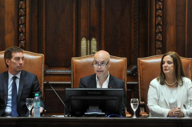 Larreta inauguró el año legislativo