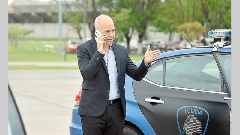 Larreta presentó el nuevo Sistema Integral de Seguridad Pública