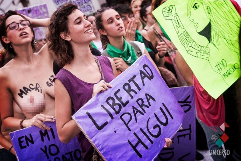 Liberaron a Higui, otra victoria del movimiento feminista