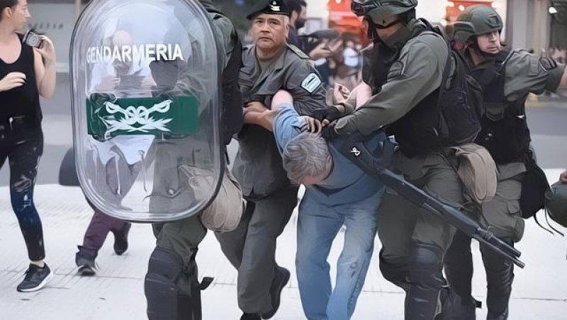 Piden la liberación de los 40 detenidos en la manifestación del Congreso