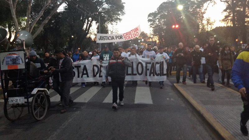 La violencia institucional se instaló en el sur