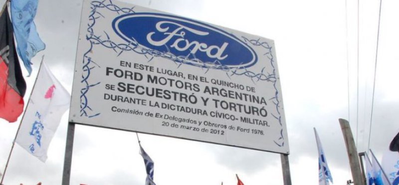 Condenaron a empresarios de Ford por causas de lesa humanidad