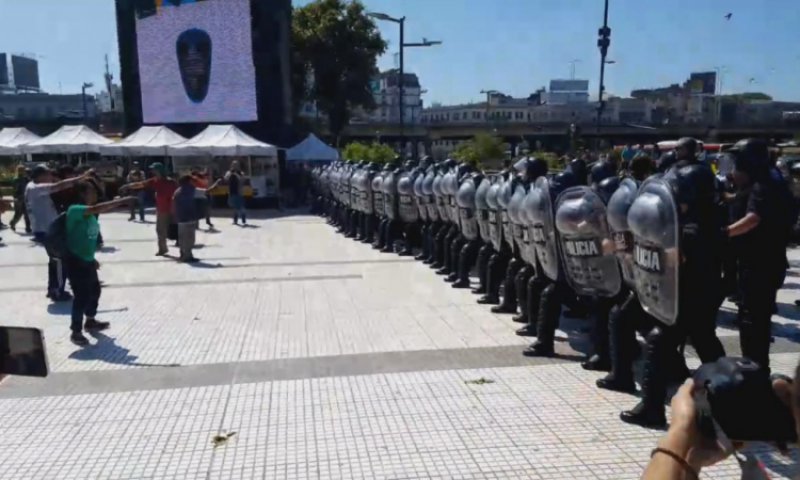 Reprimieron a pequeños productores rurales en Constitución