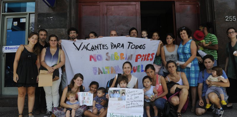 Más chicxs sin vacantes en las escuelas públicas porteñas