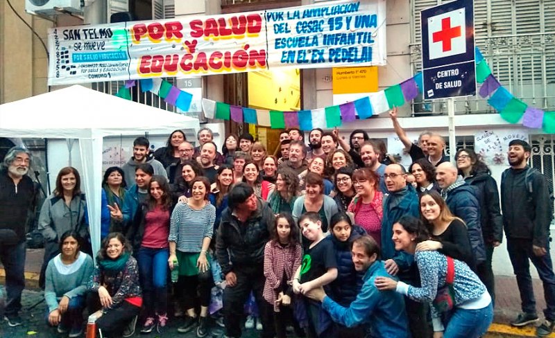 Vecinos de San Telmo impulsan la creación de un Polo Comunitario de Salud y Educación