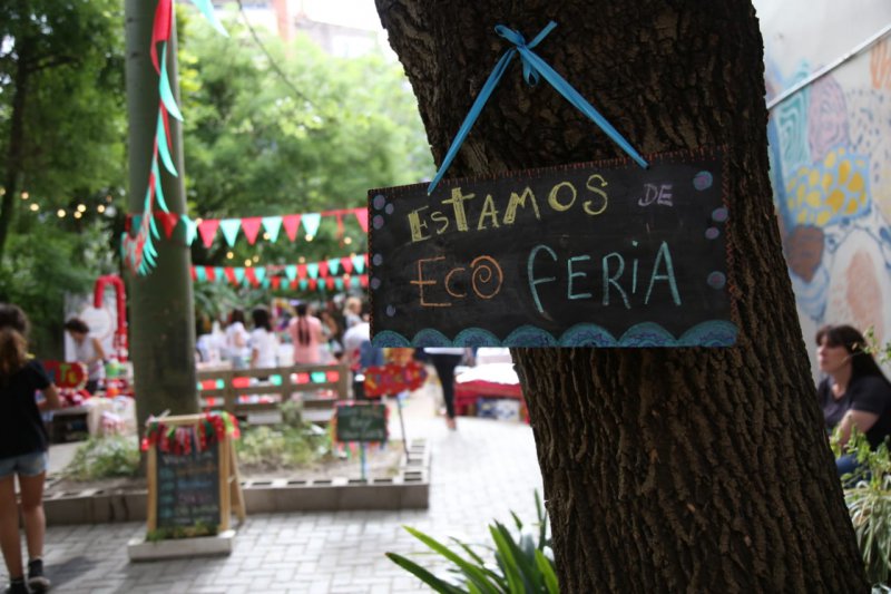 Mujeres feriantes