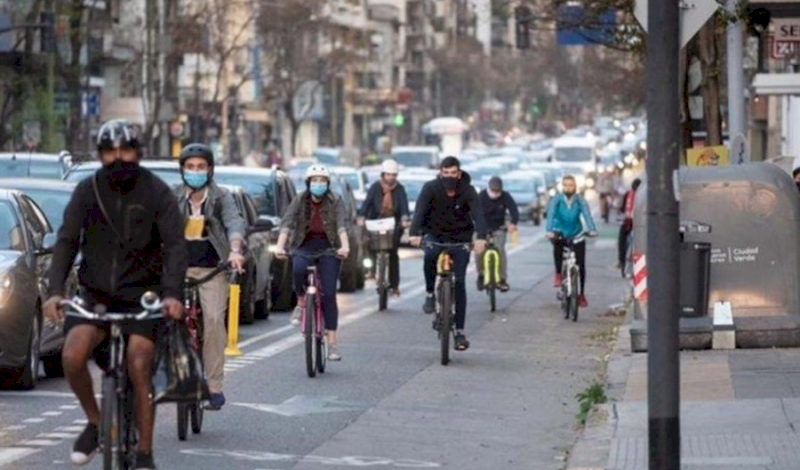 Proponen ampliar la red de ciclovías a toda la Ciudad