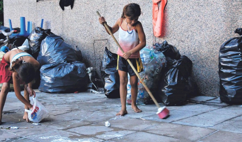 La calle no es un lugar para vivir