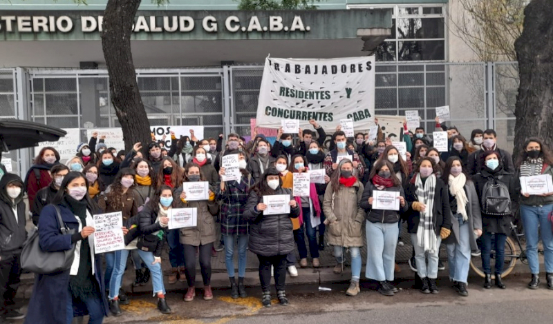 Profesionales de la salud denuncian el cierre de las concurrencias