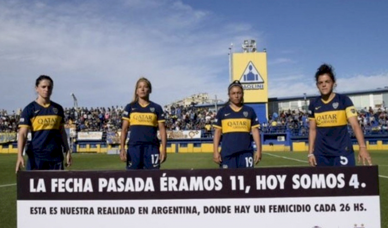 Boca dice NO a la violencia de género