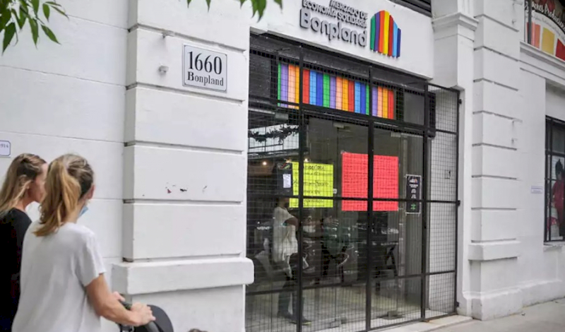 El Gobierno porteño clausuró el mercado solidario de Bonpland