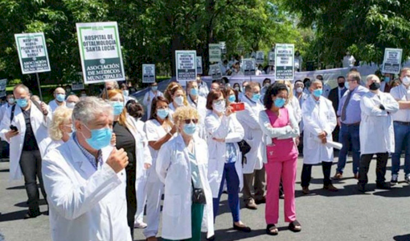 Los médicos de la ciudad vuelven a parar por 36 horas