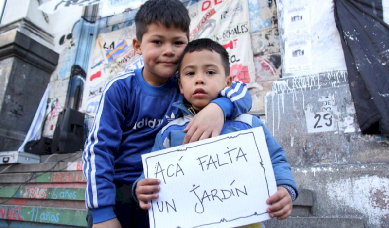 Acá falta un jardín