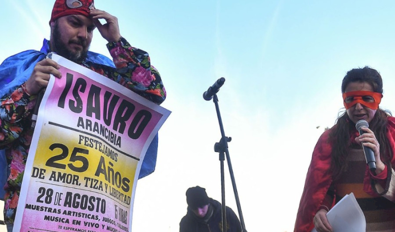 Isauro Arancibia: 25 años de amor, tiza y libertad