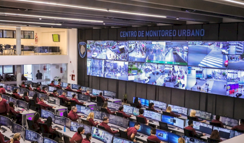Presentaron el nuevo Centro de Monitoreo Urbano Roca