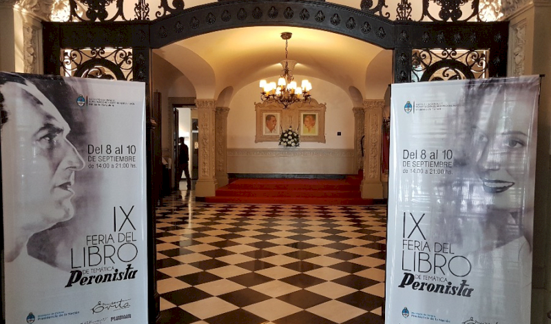 Se realiza la Feria del Libro Peronista