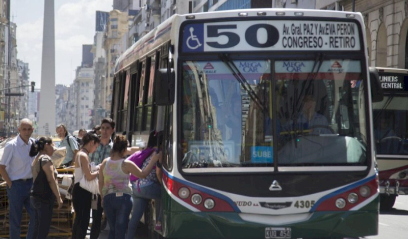 Comienza a regir un nuevo aumento de transporte