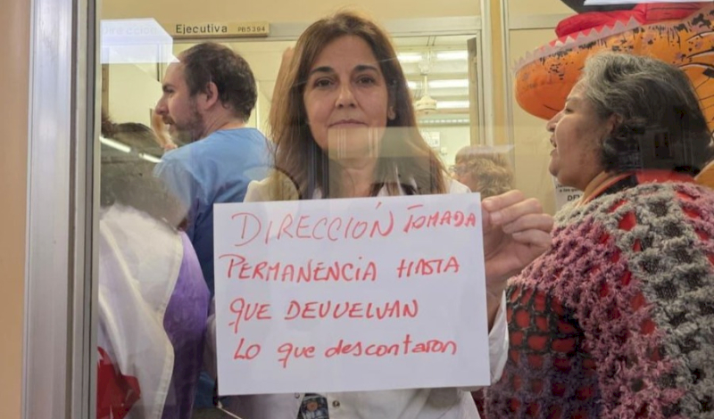Trabajadores de Garrahan denunciarán a Lugones por los descuentos