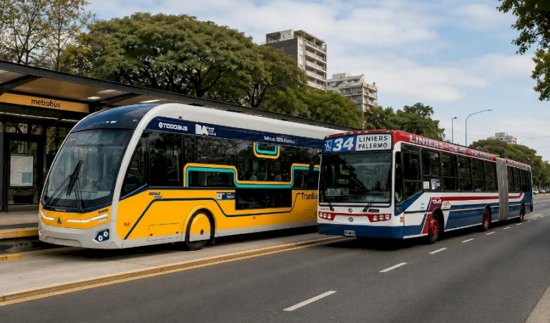 Reordenamiento vial en Caballito y Almagro por el TramBus