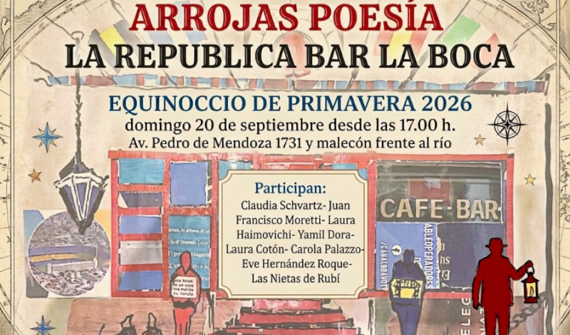 Arrojas poesía en primavera